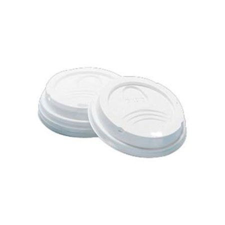 Lagasse Dixie DIX D9542 -Drink Thru Lids, For 12 & 16 Oz. Paper Cups, White, 1000 ct DIX D9542